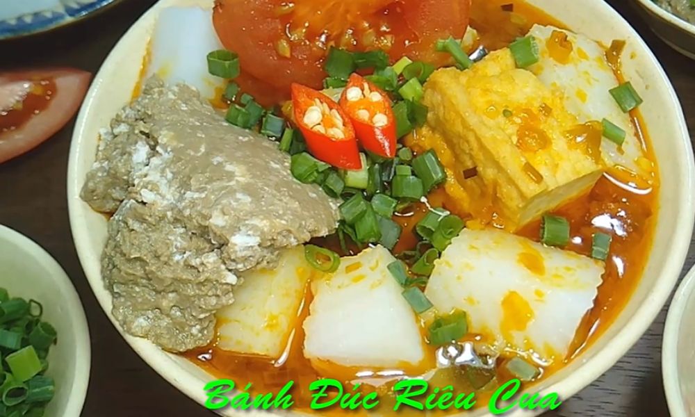Cách chế biến bánh đúc riêu cua chuẩn vị nhà làm